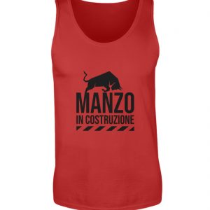 Canotta manzo in costruzione rossa - Piano serbatoio uomo-4