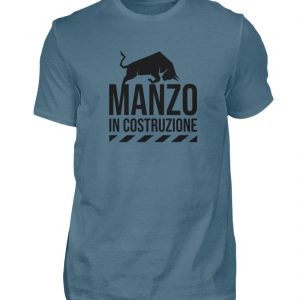 T shirt azzurra - Camicia da uomo-1230